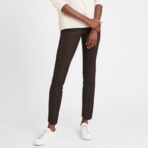 Petite High-Rise Vegan Suede Legging